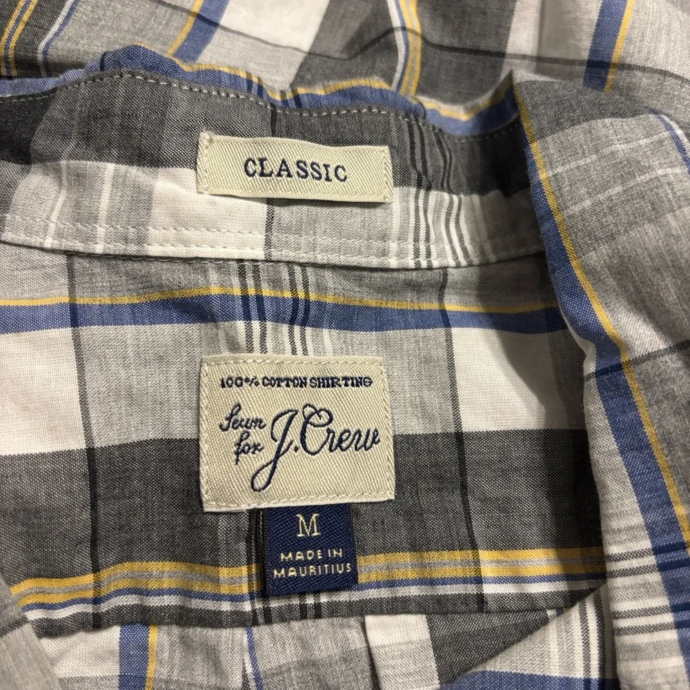 J. Crew Secret Wash Cotton Poplin Shirt